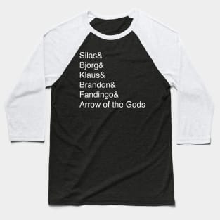 A&D Helvetica Baseball T-Shirt